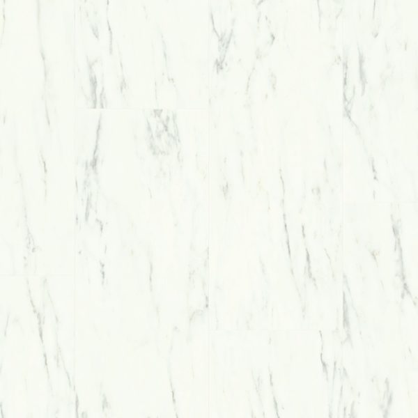 Quick-Step Ambient Click Carrara Marmer Wit
